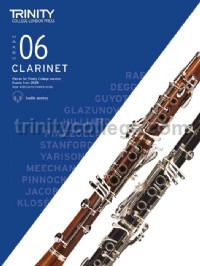 TCL Examination Book Clarinet Exam Pieces from 2023 Grade 6 (Instrumental Solo)