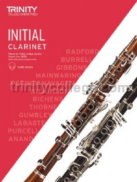 Trinity Examination Book Clarinet Exam Pieces from 2023 Initial (Instrumental Solo)