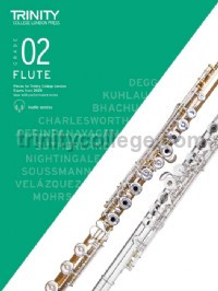 Trinity Examination Book Flute Exam Pieces from 2023 Grade 2 (Instrumental Solo)
