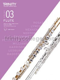 Trinity Examination Book Flute Exam Pieces from 2023 Grade 3 (Instrumental Solo)