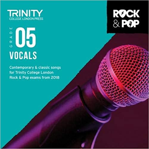 Trinity Examination Book Rock & Pop 2018 Vocals Grade 5