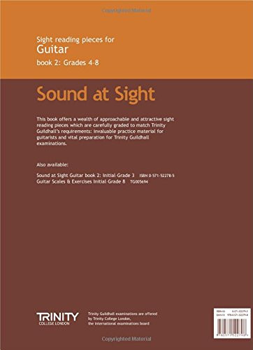 TCL Examination Book Sound at Sight Guitar, Grades 4-8