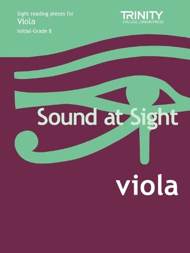 TCL Examination Book Sound at Sight Viola, Initial-Grade 8