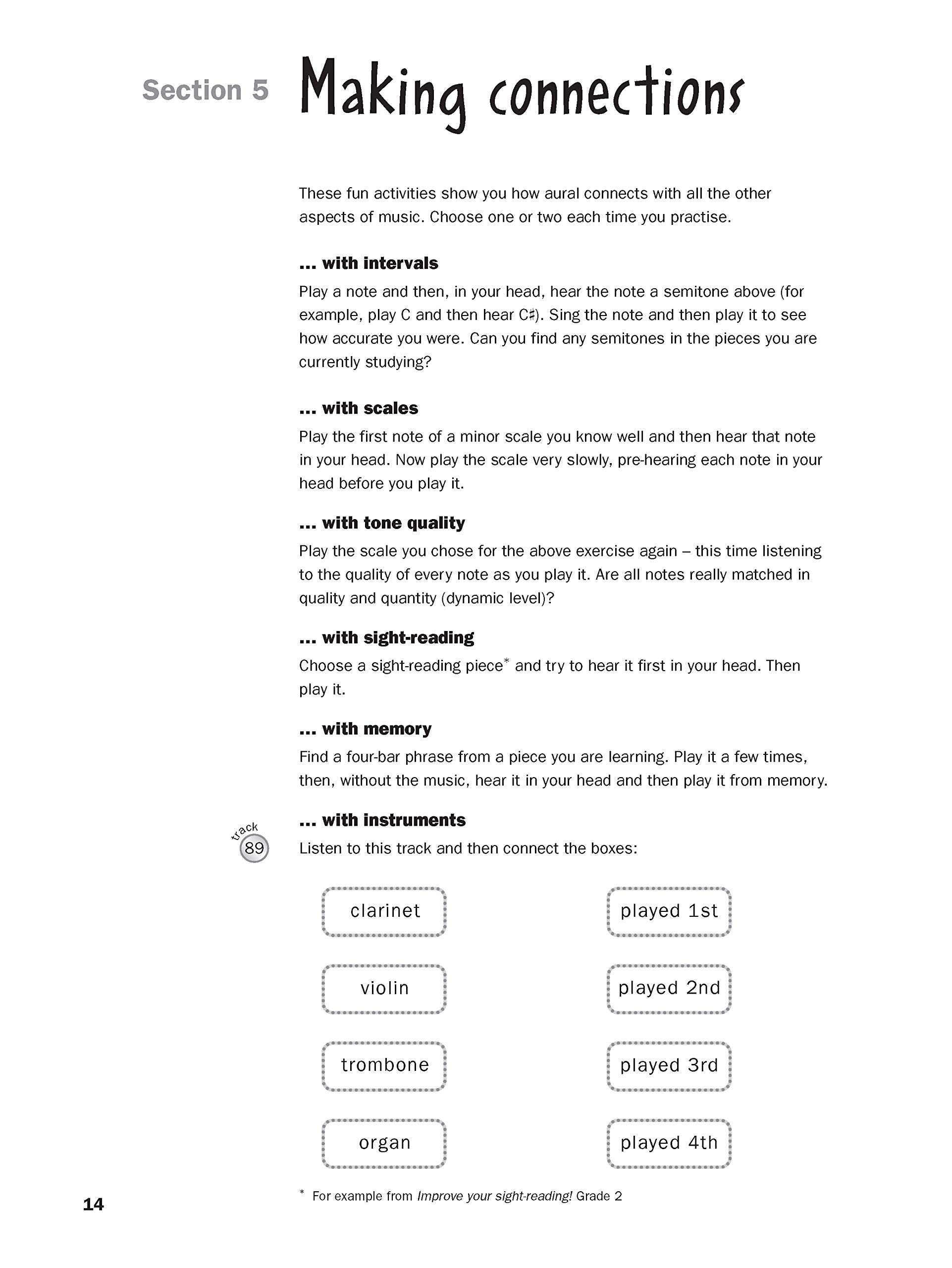 Improve Your Aural Grade 2 CD - Exercise Book