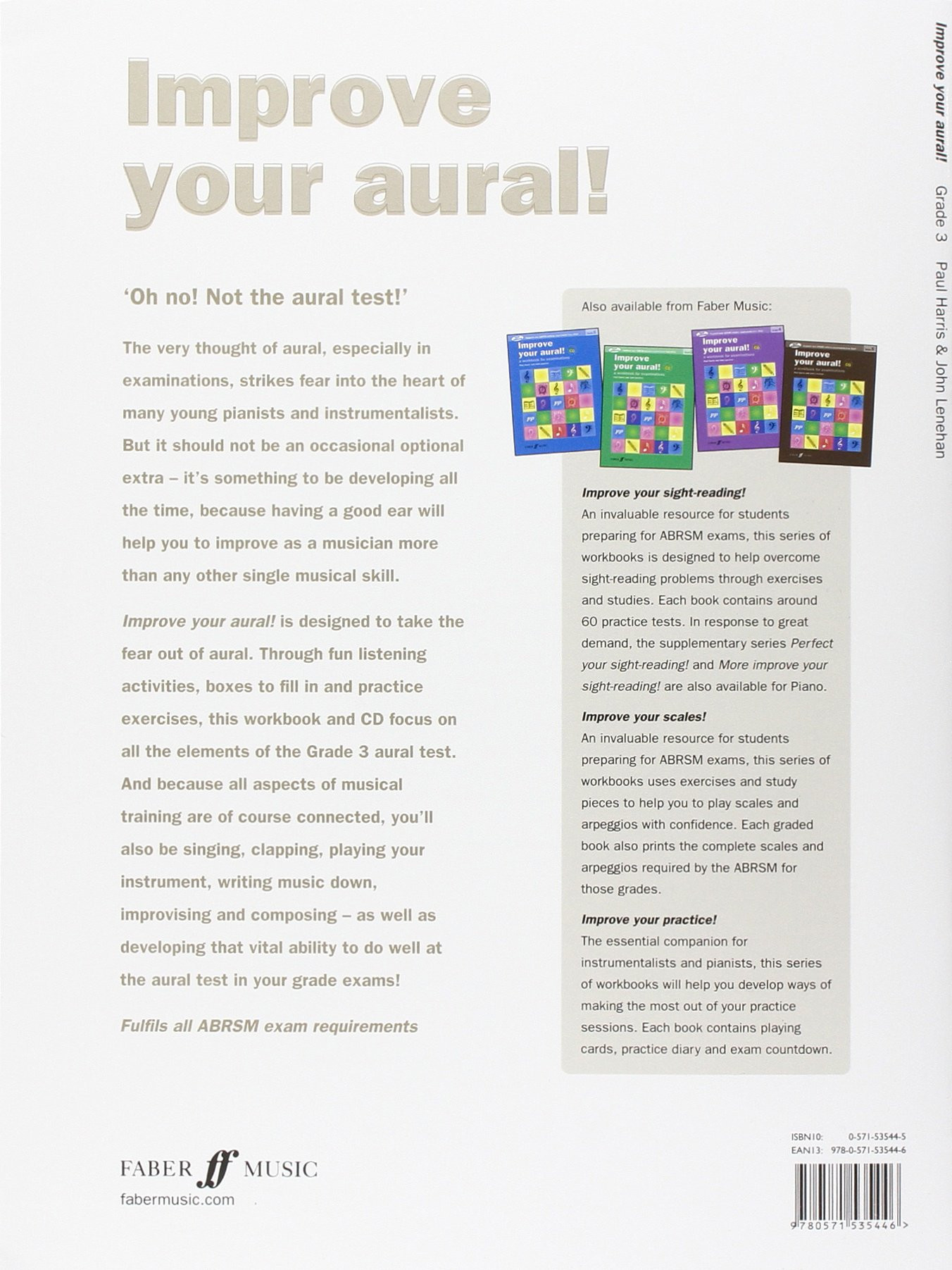 Improve Your Aural Grade 3 CD - Exercise Book