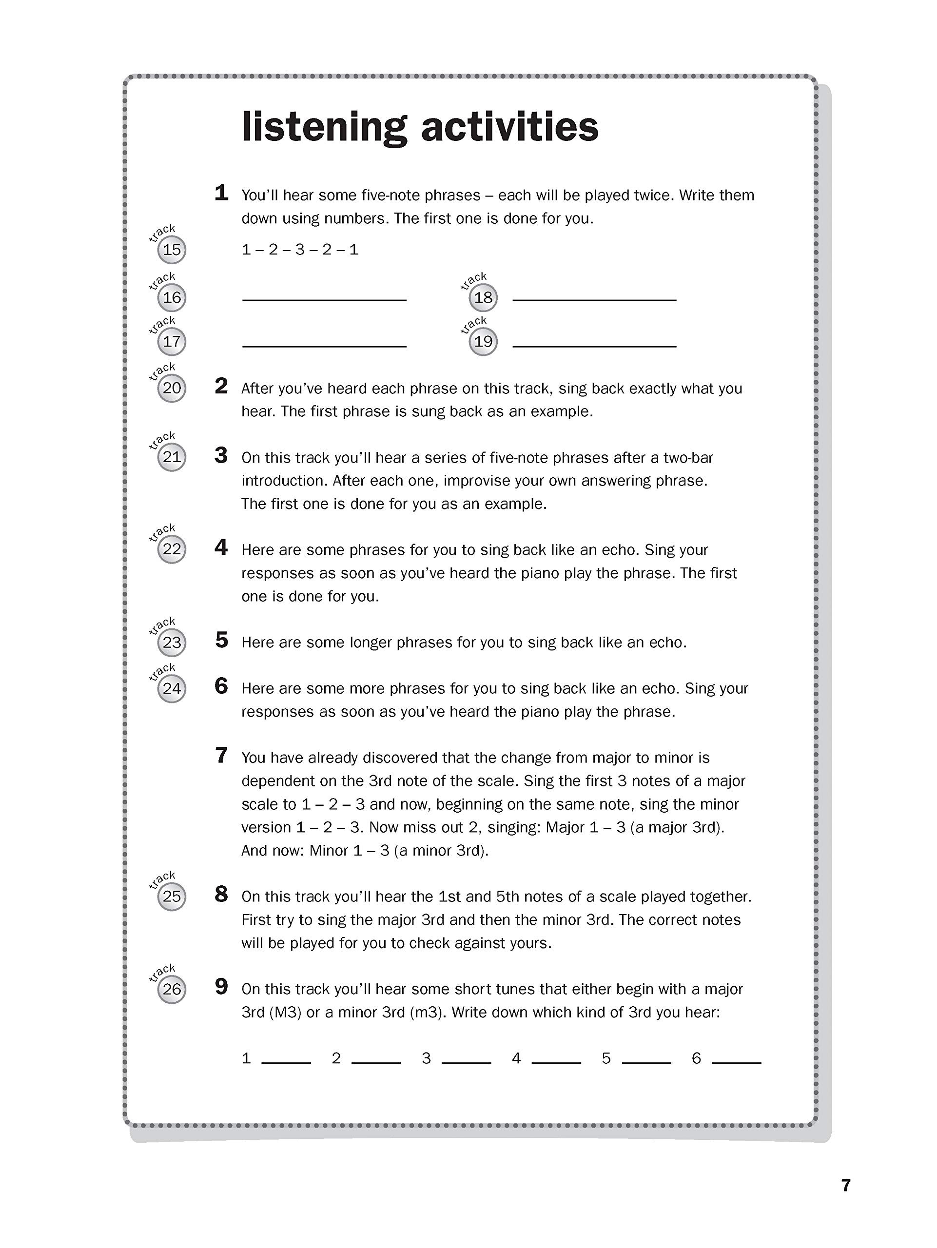 Improve Your Aural Grade 3 CD - Exercise Book
