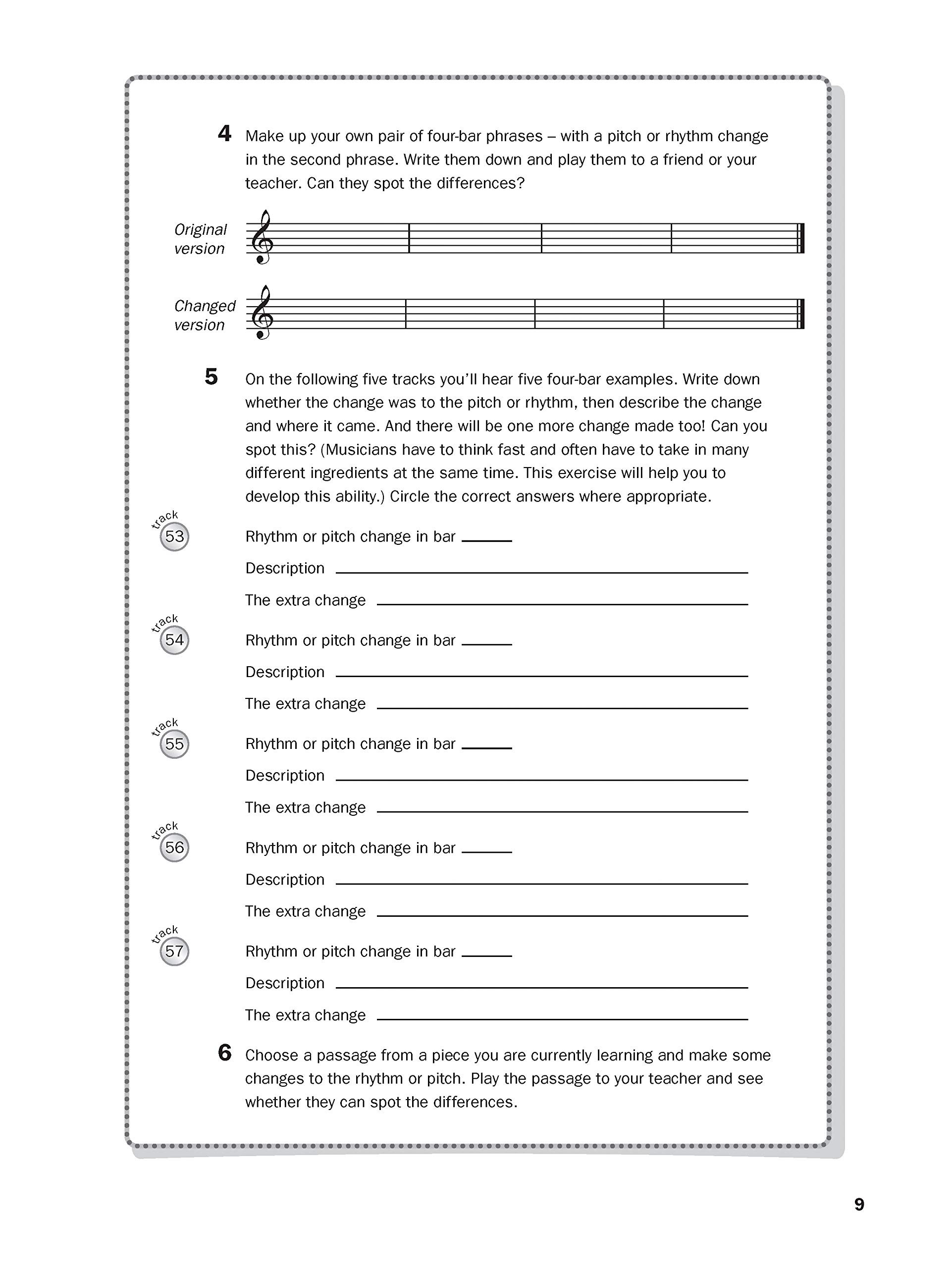Improve Your Aural Grade 3 CD - Exercise Book