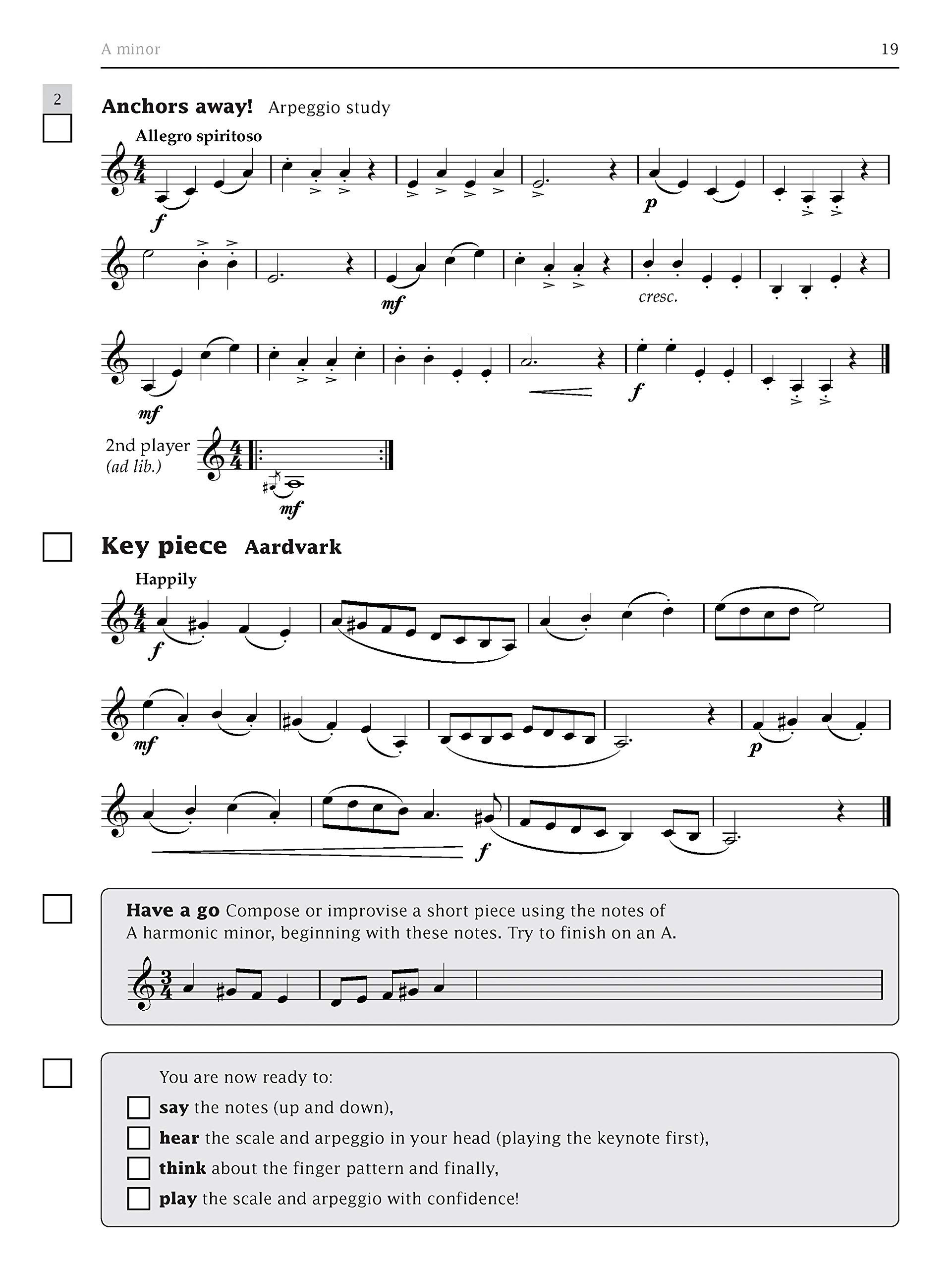 Improve your scales! Clarinet Grades 1-3 (Instrumental Solo) - Exercise Book