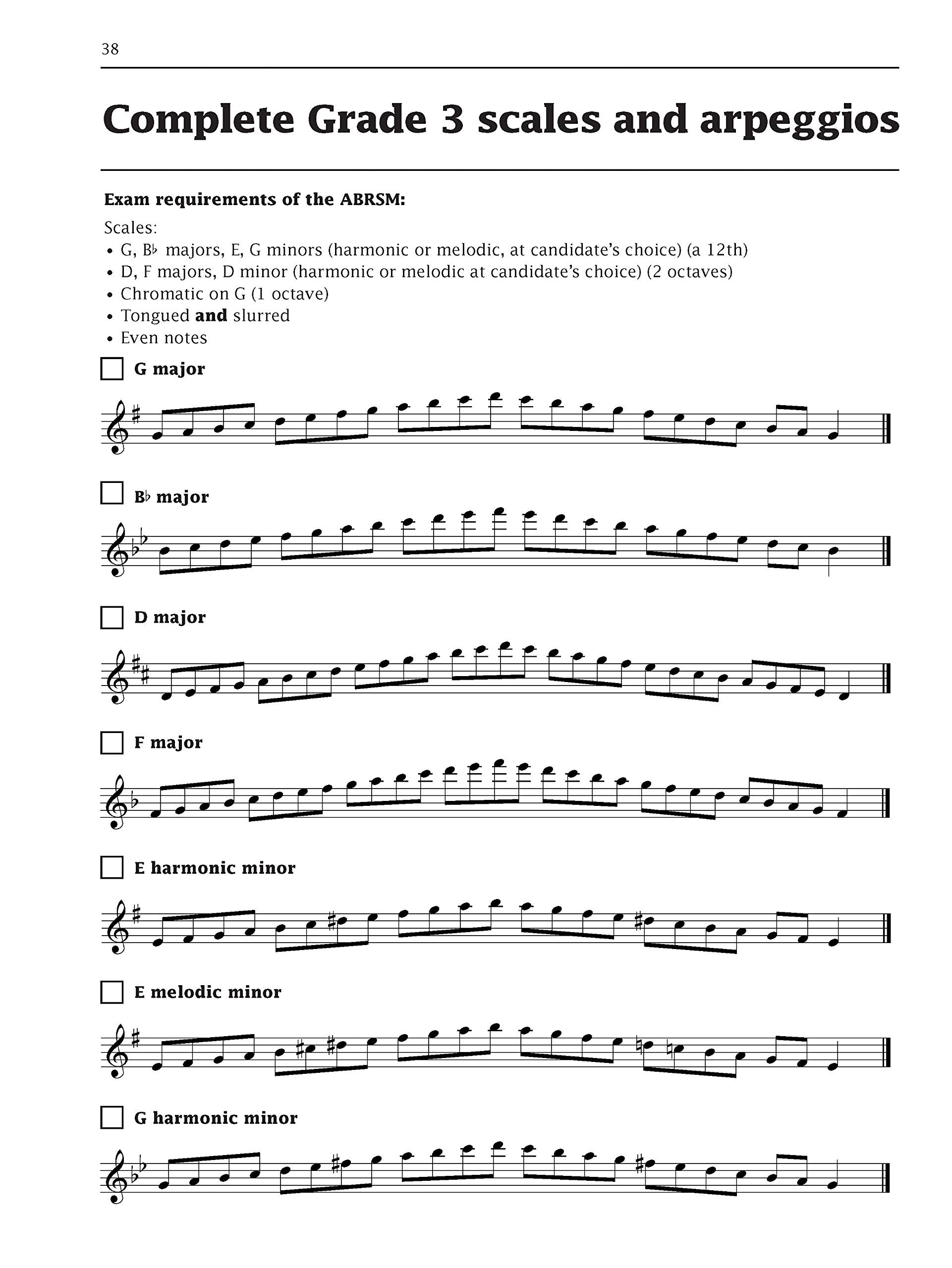Improve your scales! Flute Grades 1-3 (Instrumental Solo) - Exercise Book