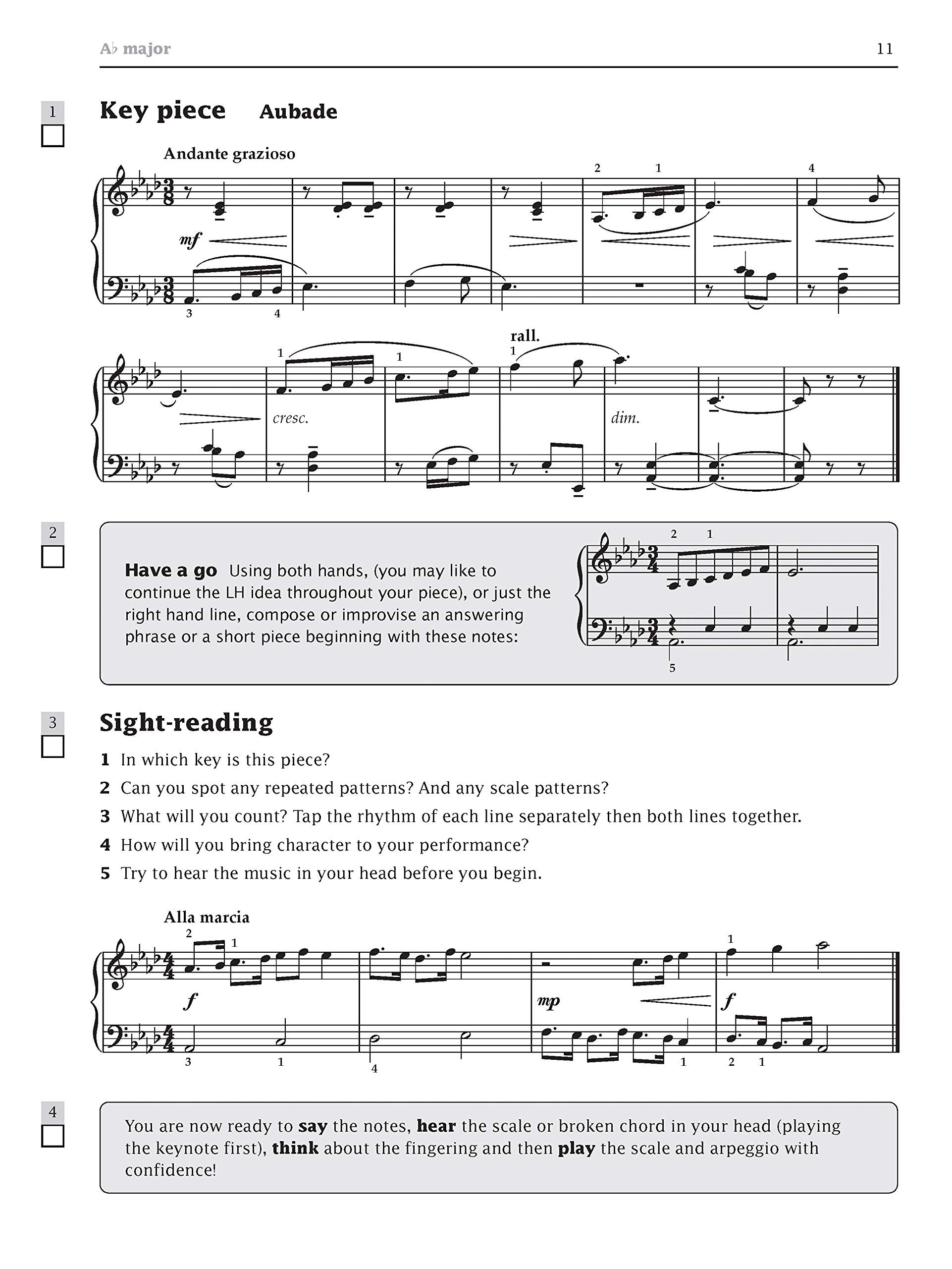 Improve your scales! Piano Grade 4 (Piano Solo) - Exercise Book