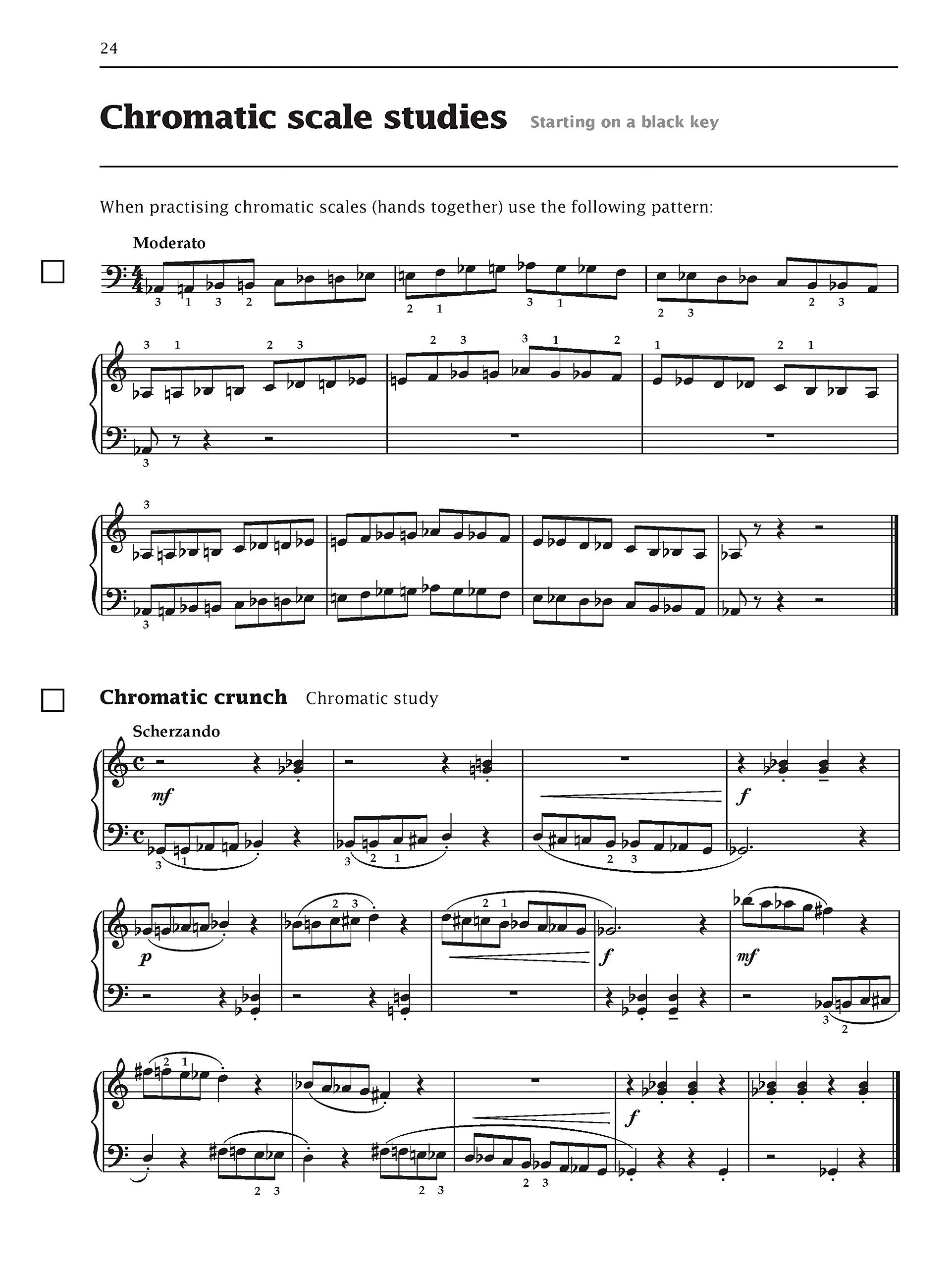 Improve your scales! Piano Grade 4 (Piano Solo) - Exercise Book