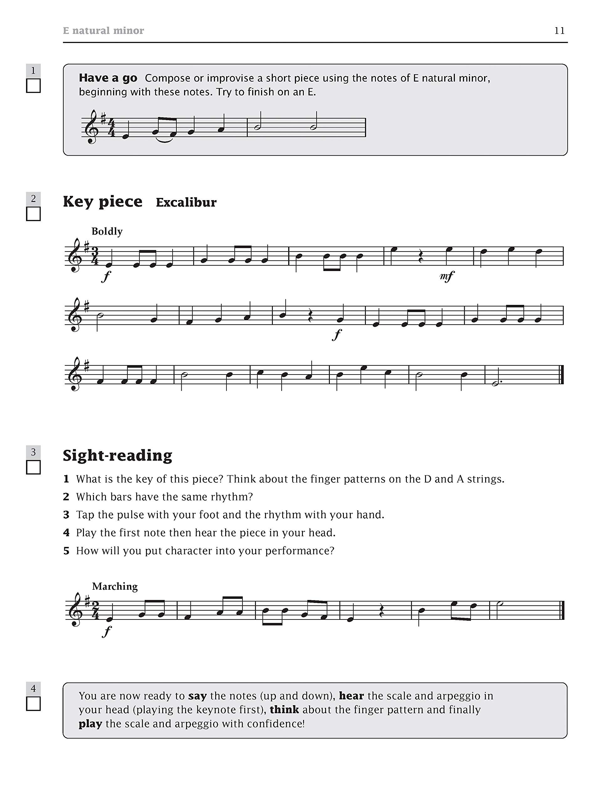 Improve your Scales Violin Grade-1 - Exercise Book