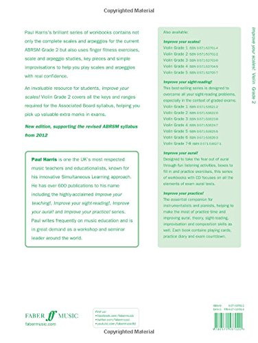 Improve your Scales Violin Grade-2 - Exercise Book