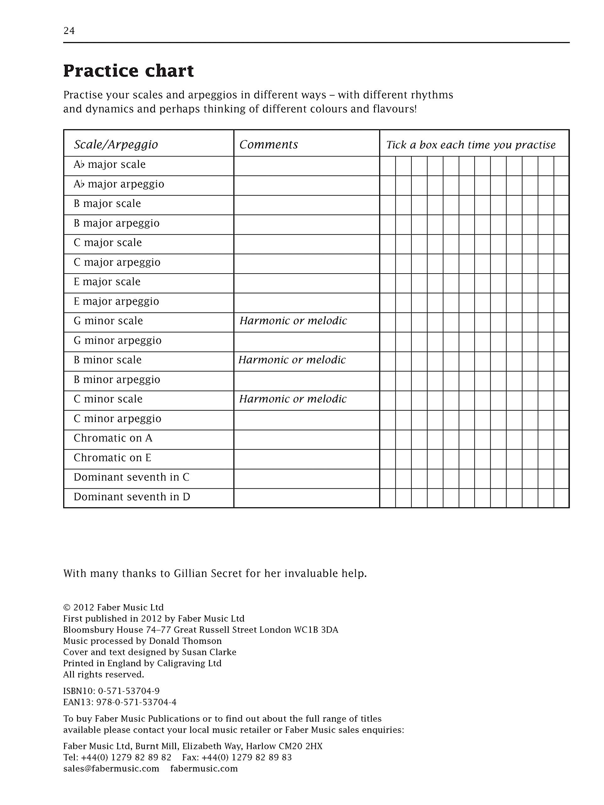 Improve your Scales Violin Grade-4 - Exercise Book