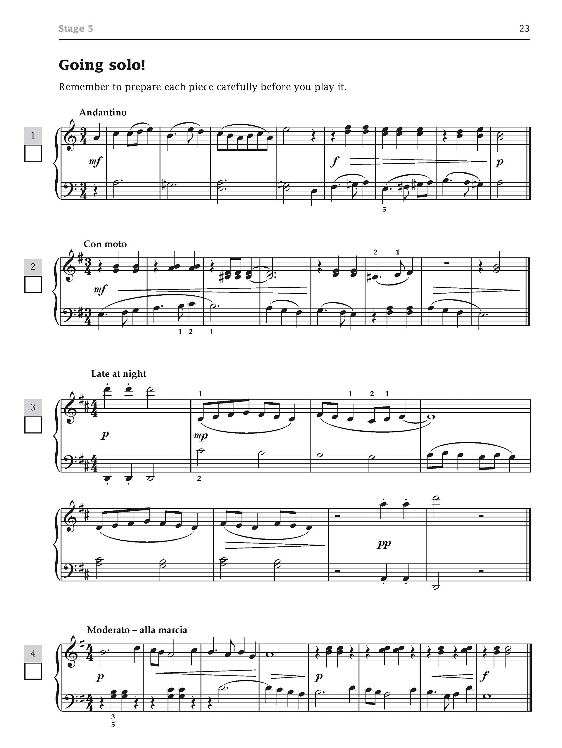 Improve your sight-reading Trinity Edition Piano Grade 4 (Piano Solo) - Exercise Book