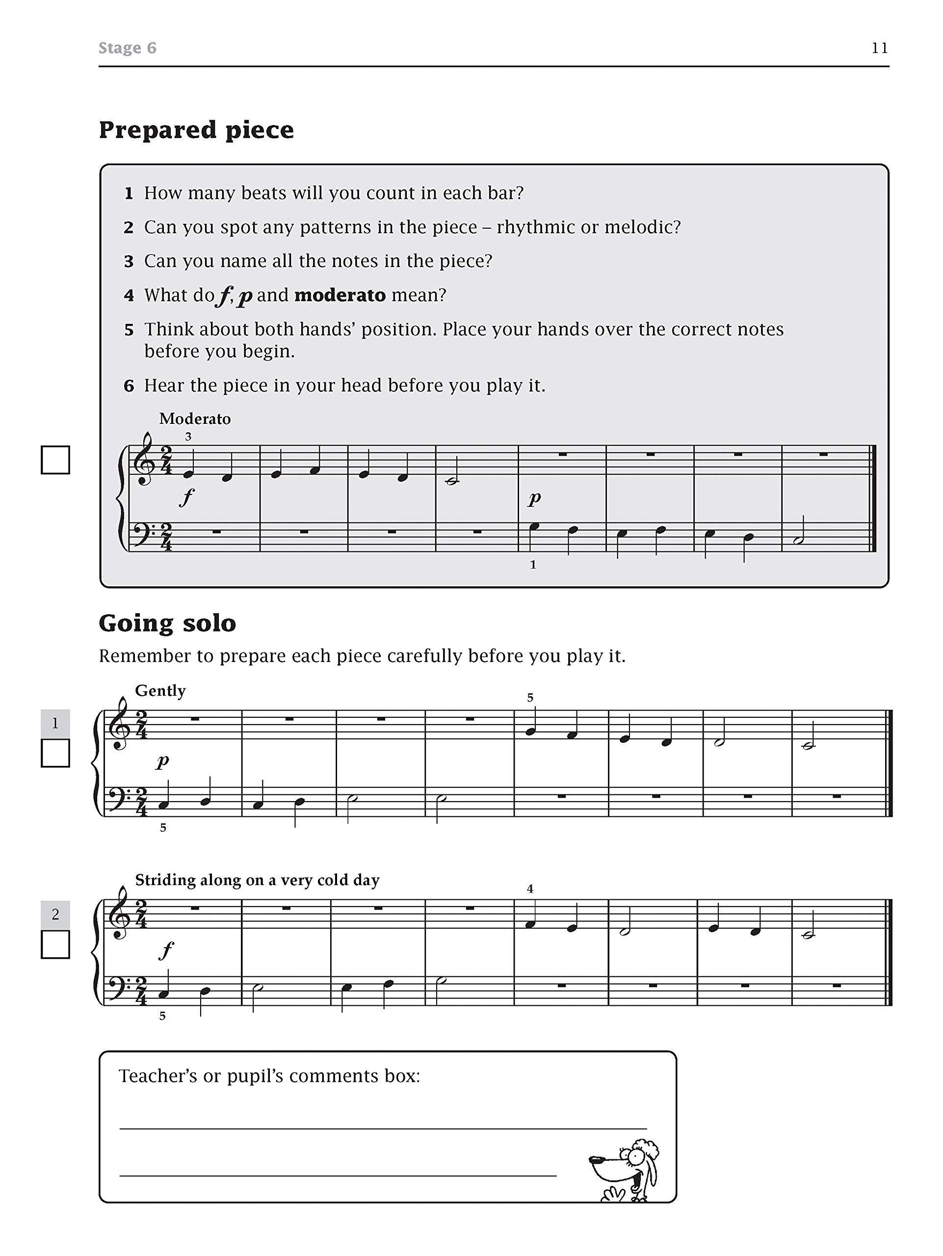 Improve your sight-reading Trinity Edition Piano Initial Grade (Piano Solo) - Exercise Book