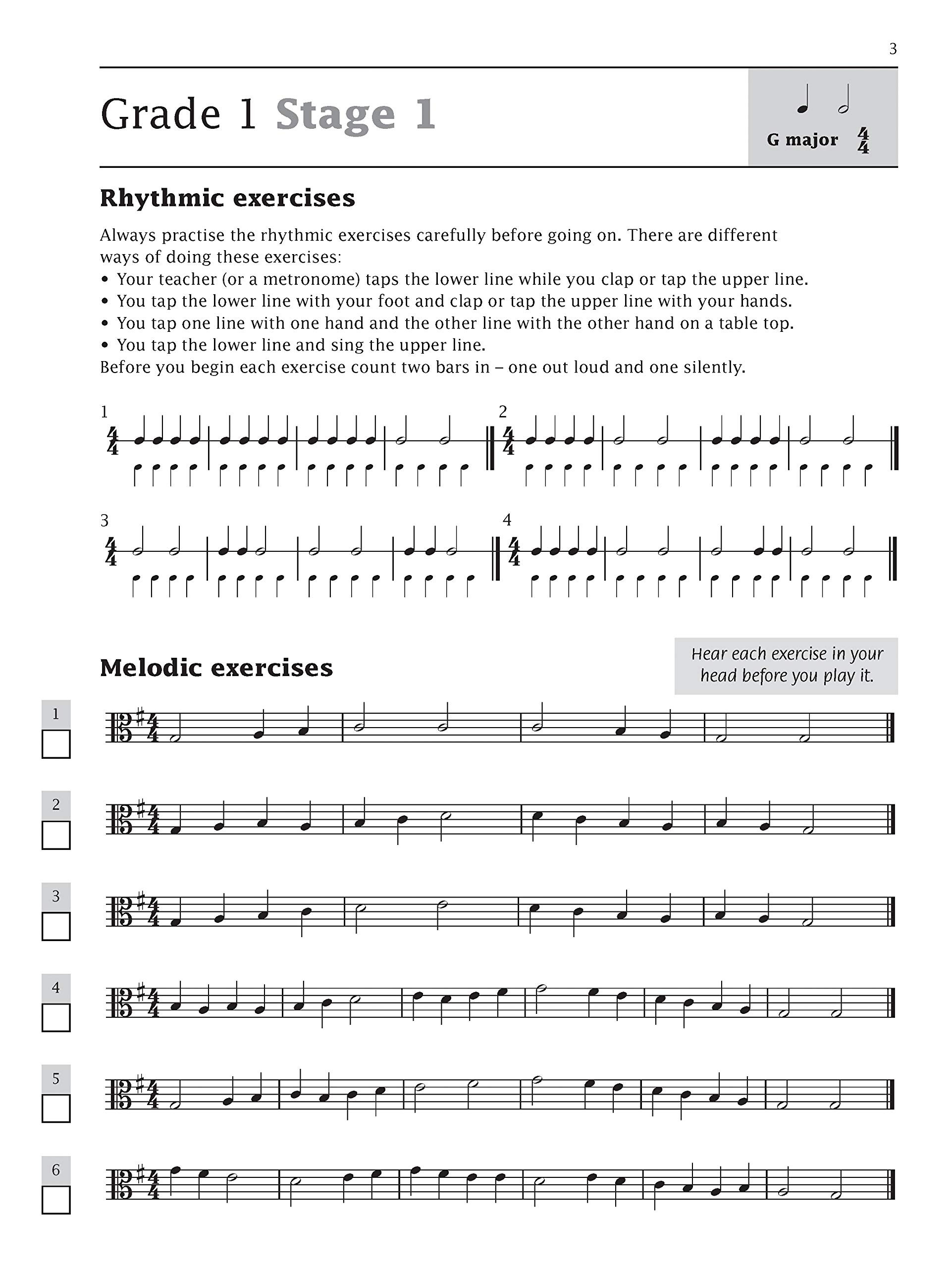 Improve your sight-reading! Viola Grades 1-5 (Instrumental Solo) - Exercise Book