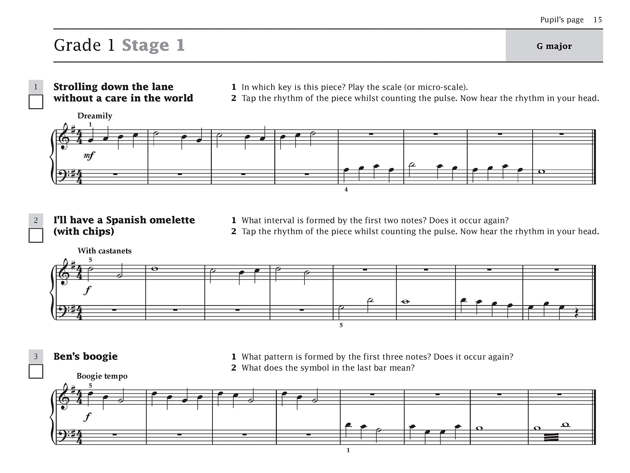 Improve your sight-reading Piano Duets Grades 0-1 (Piano Duet) - Exercise Book
