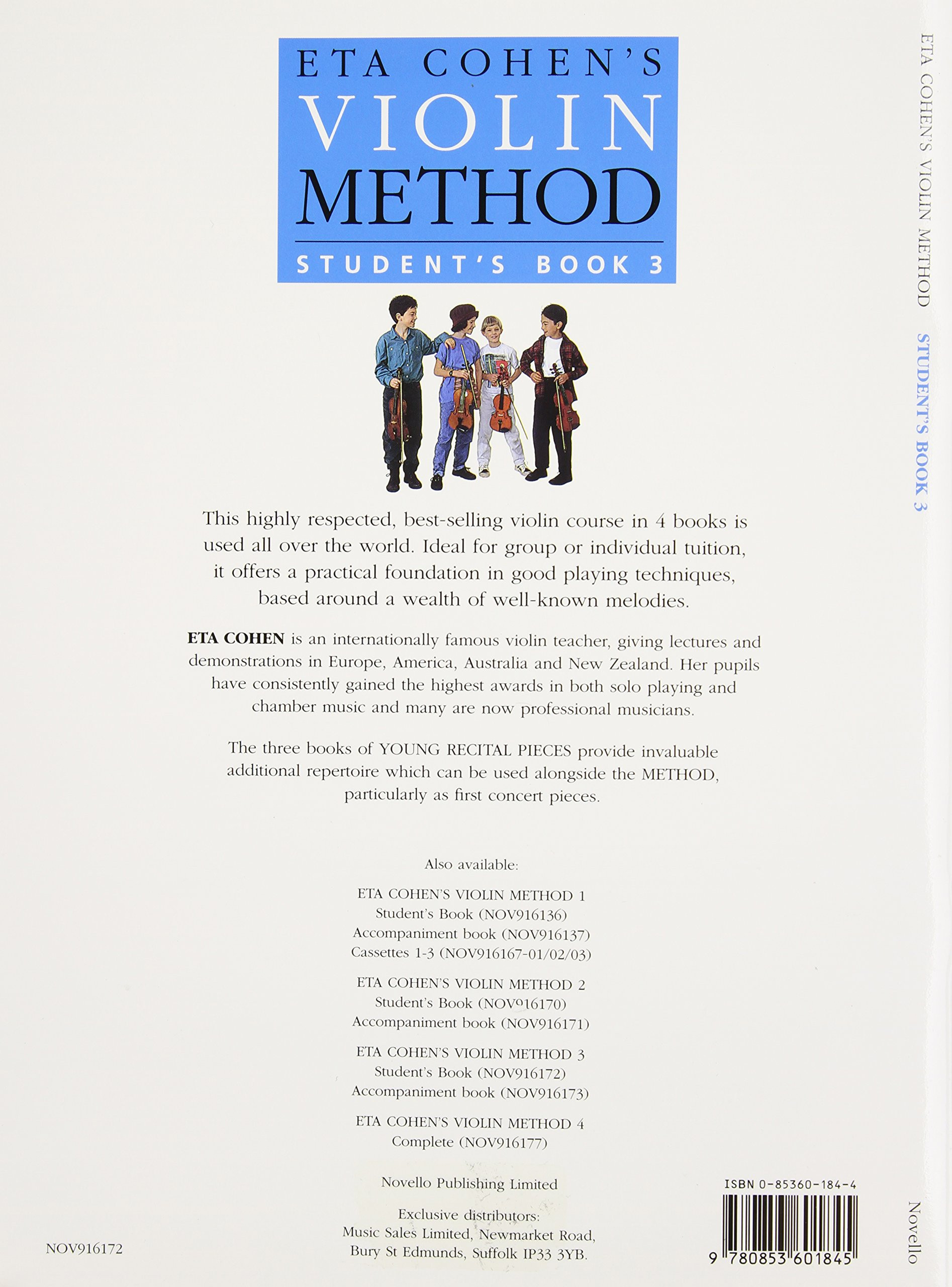 Eta Cohens Violin Method Book 3