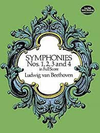 Beethoven L V Symphonies Symphonies Nos 1 2 3 4 Full Score - Repertoire Books