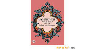 Beethoven L V Symphonies Symphonies Nos 8 9 Full Score - Repertoire Books