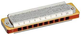 Tombo Folk Blues MKII A 1210A harmonica/mouthorgan