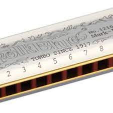 Tombo Folk Blues MKII A 1210A harmonica/mouthorgan