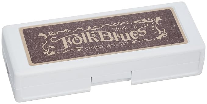 Tombo Folk Blues MKII B 1210B harmonica/mouthorgan