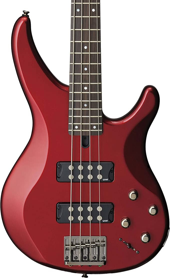 Yamaha TRBX304 Mahogany Rosewood Candy Apple Red Electric Bass Guitar