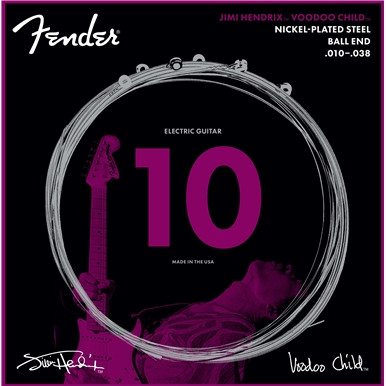 Fender 0730250609 Hendrix Voodoo Electric Guitar strings
