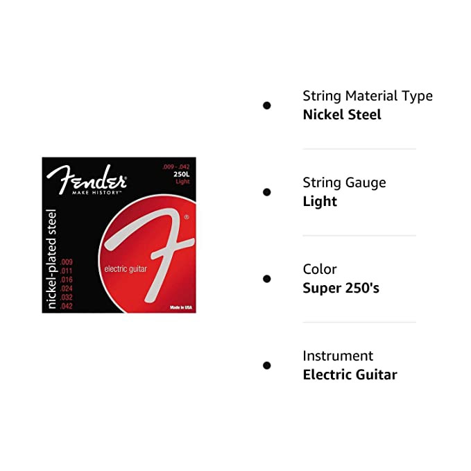 Fender 250L Electric Strings