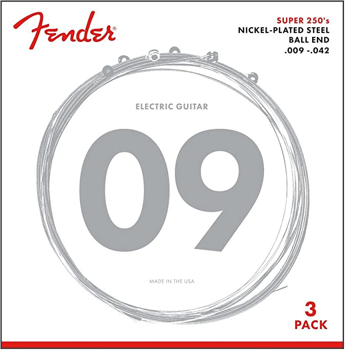 Fender 250L Electric Strings 3 Pack