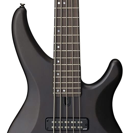 Yamaha TRBX505 Mahogany Rosewood Translucent Black Electric Bass Guitar