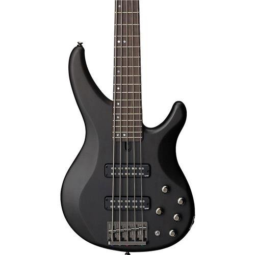 Yamaha TRBX505 Mahogany Rosewood Translucent Black Electric Bass Guitar
