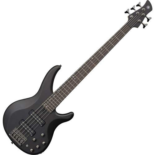 Yamaha TRBX505 Mahogany Rosewood Translucent Black Electric Bass Guitar