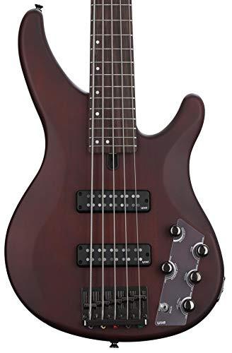 Yamaha TRBX505 Mahogany Rosewood Translucent Brown Electric Bass Guitar