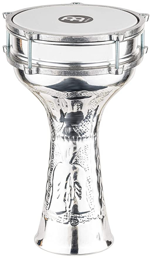 MEINL DARBUKA HAND-HAMMERED,7.25''(18.4cm)X13.33''(33.9cm)-HE-113