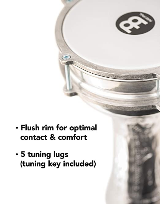 MEINL DARBUKA HAND-HAMMERED,7.25''(18.4cm)X13.33''(33.9cm)-HE-113