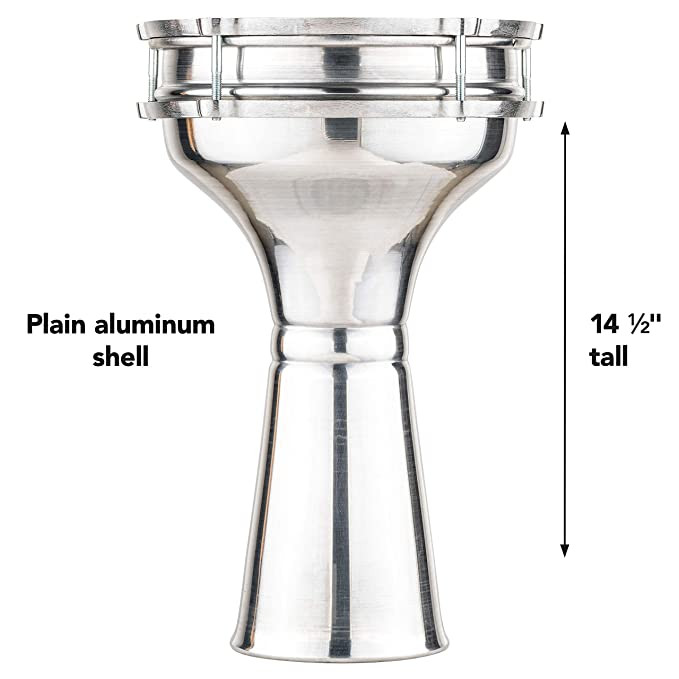 MEINAL PLAIN DARBUKAS (8" x 14 1/2")-HE104