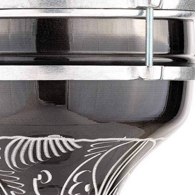 MEINL DARBUKA HAND ENGRAVED BLACK (6 1/2* 12 3/4)-HE122