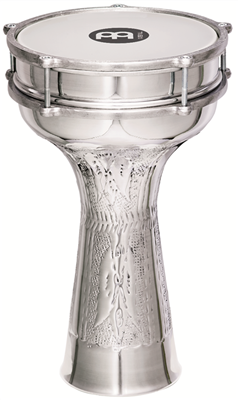 MEINL DARBUKA HAND HAMMERED WITH BUILTS (8*14 1/2)-HE314