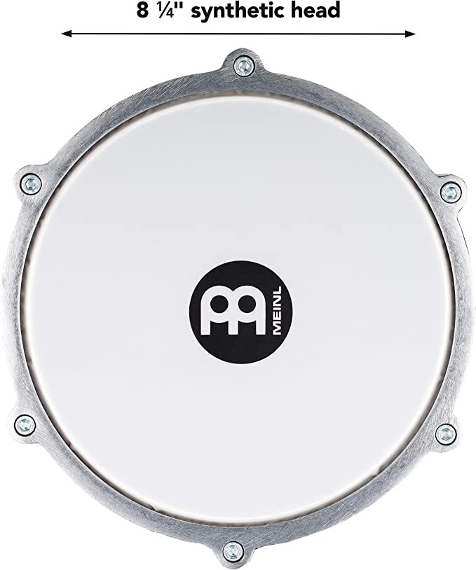 MEINL DARBUKA HAND HAMMERED WITH BUILTS  (8 1/4 * 16)-HE315