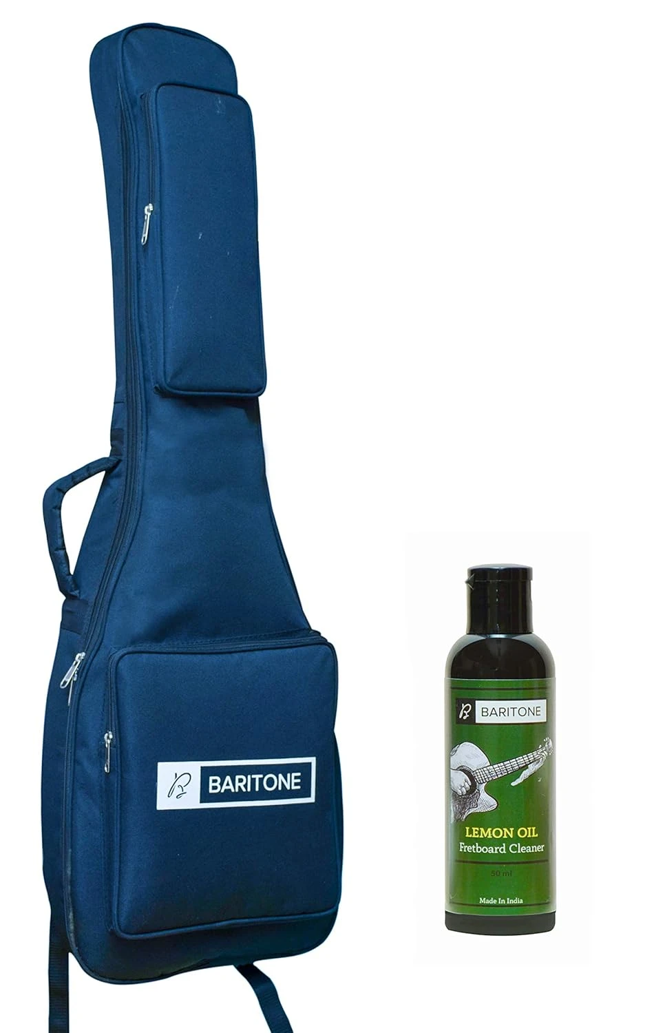 Baritone Heavy Padded Guitar Bag for Fender Squier MM Electric Guitar – Blue