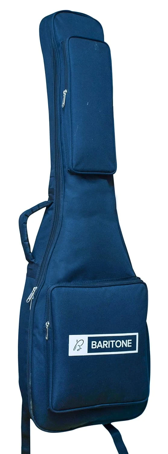 Baritone Heavy Padded Guitar Bag for Fender Squier MM Electric Guitar – Blue