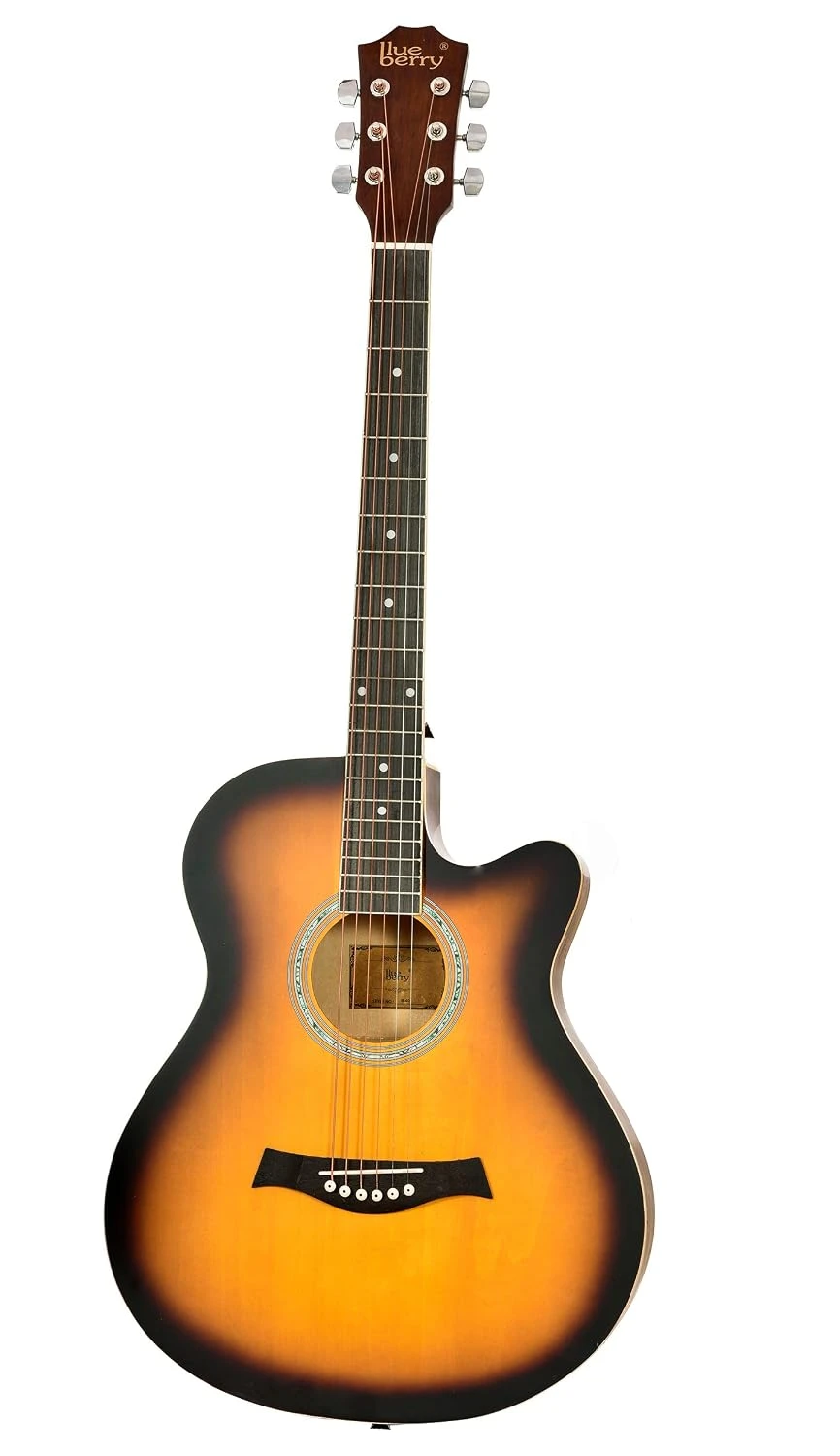 Blueberry B40 Acoustic Guitar Kit – 40 Inch Sunburst