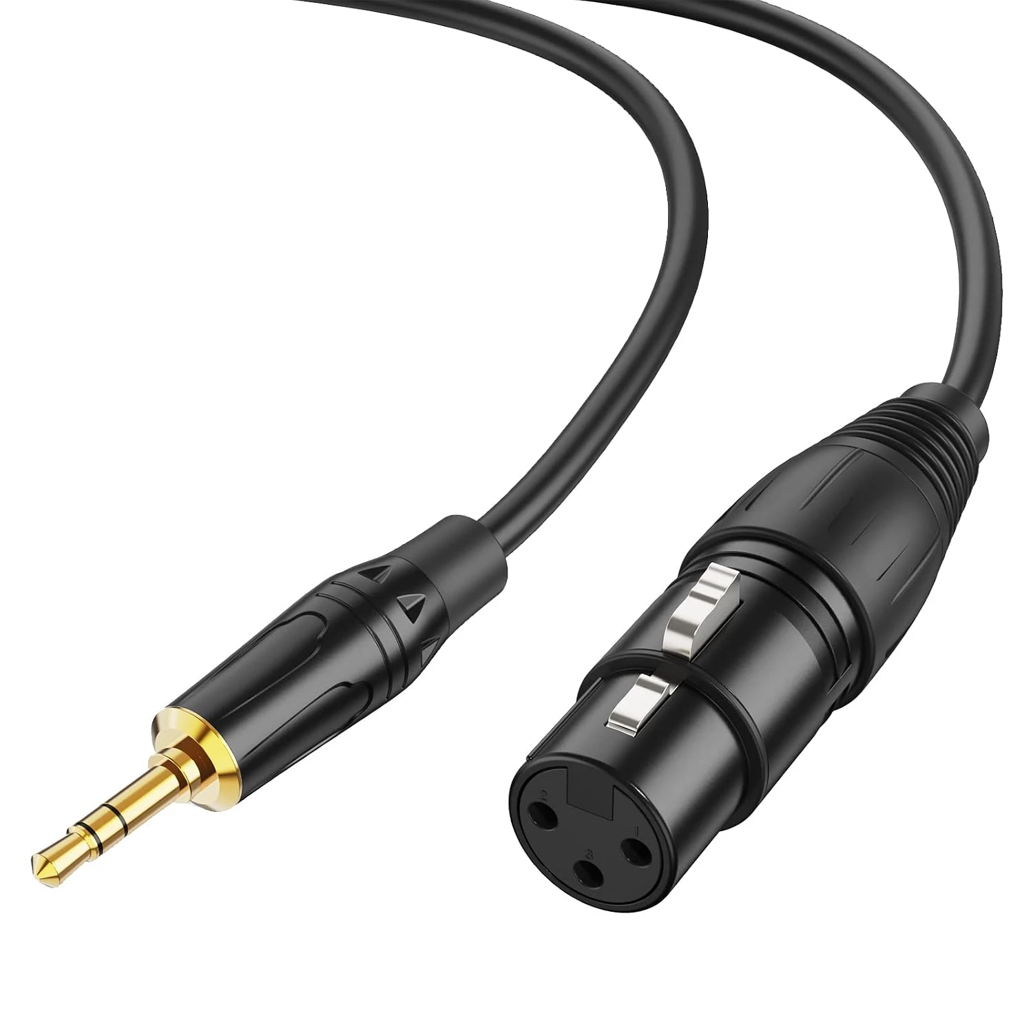CableCreation 10FT 3.5mm TRS to XLR Male Audio Cable