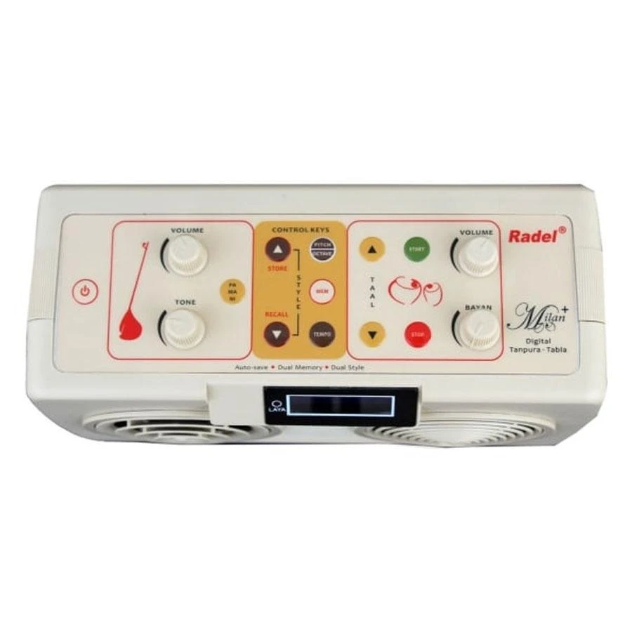 Radel Milan+ 2-in-1 Digital Tanpura and Tabla
