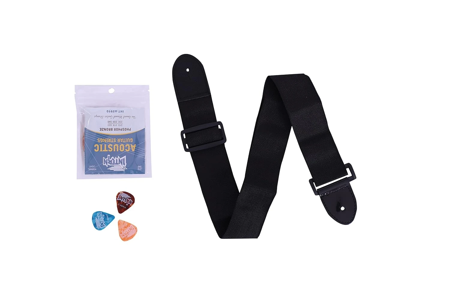 Intern 40 Inch Acoustic-Electric Cutaway Guitar 4-Band EQ - Natural Kit