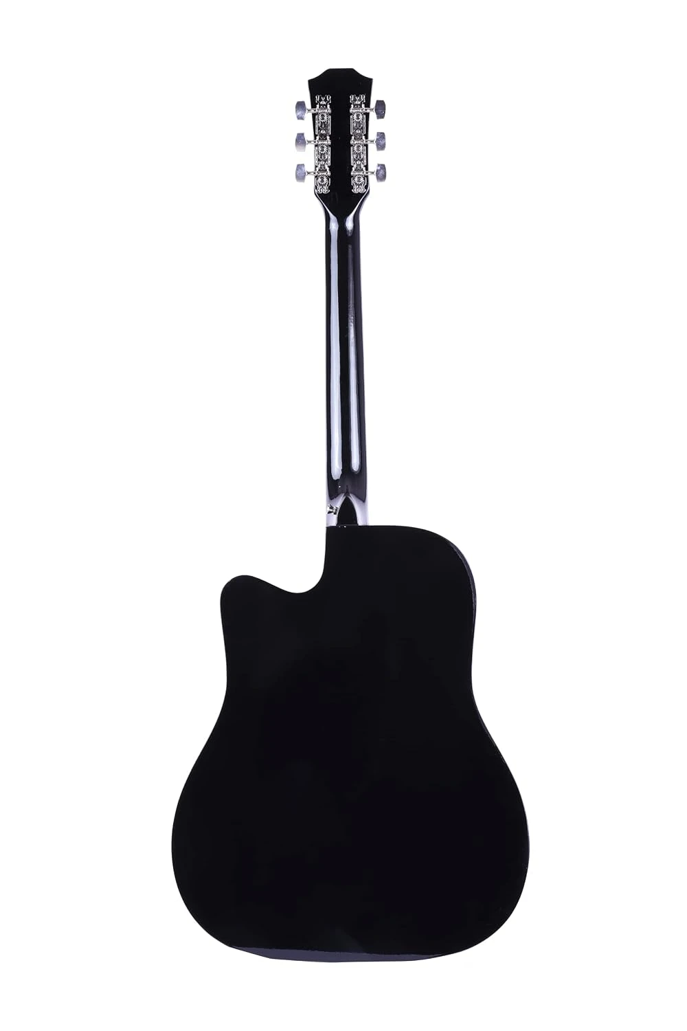 Intern 41 Inch Acoustic Cutaway Guitar with Truss Rod - Black Kit