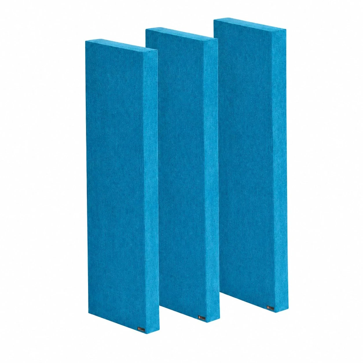 Timber Acoustics X14 Control Absorption Panels - 1' x 4' x 3" Blue (Set of 3)